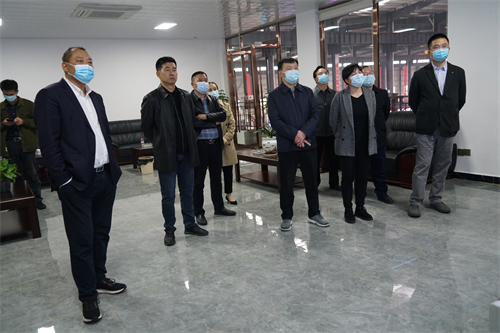 2021-11-20省發(fā)改委來(lái)張家界萬(wàn)眾實(shí)業(yè)集團(tuán)有限公司調(diào)研工作(省辦公室主任夏文斌、市發(fā)改委黨組書(shū)記龍維務(wù)）